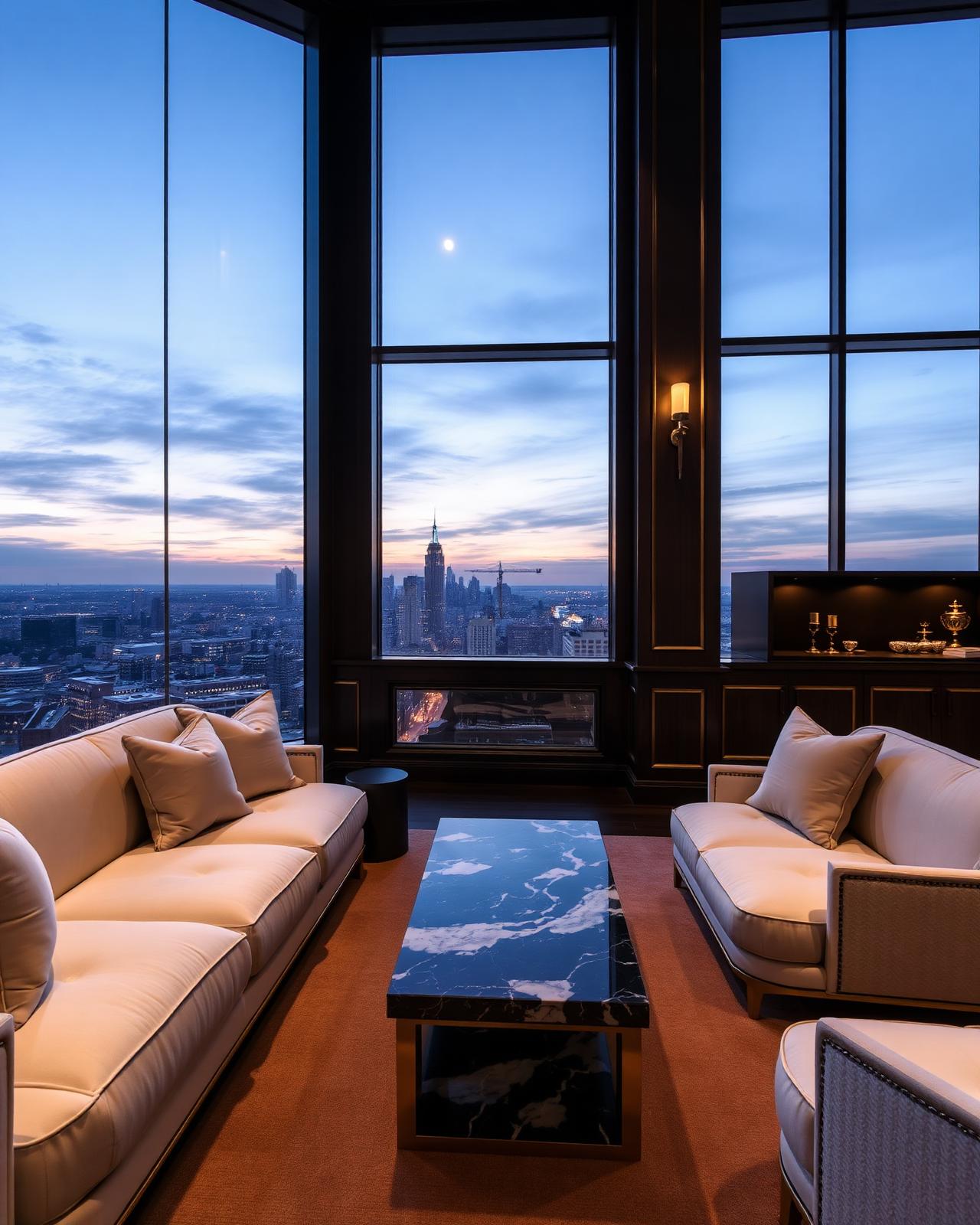 Skyline Penthouse — Residential interior by Vintara